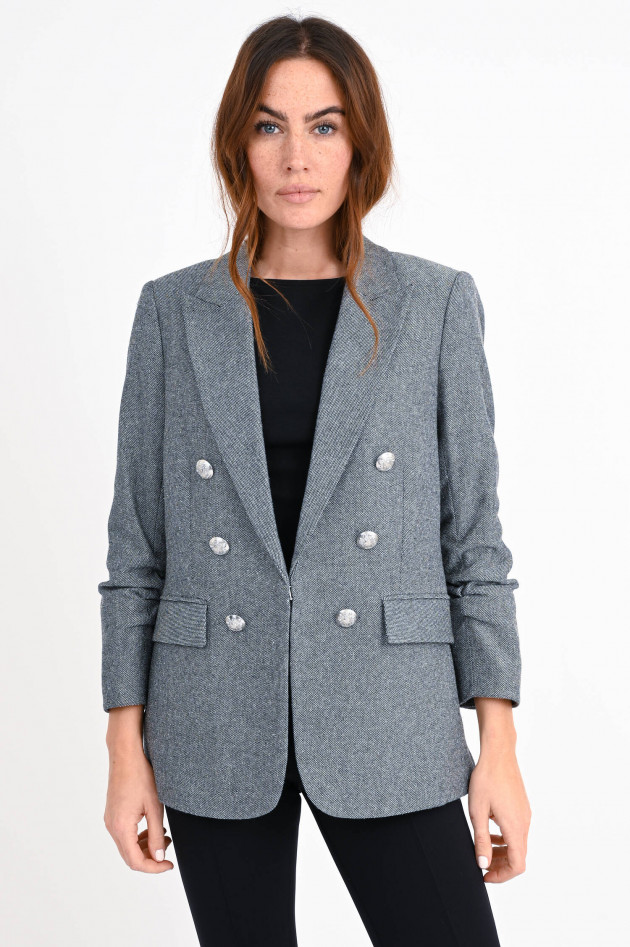 Veronica Beard Doppelreihiger Blazer BEACON DICKEY in Grau