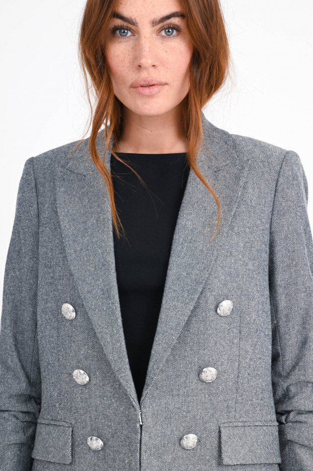 Veronica Beard Doppelreihiger Blazer BEACON DICKEY in Grau