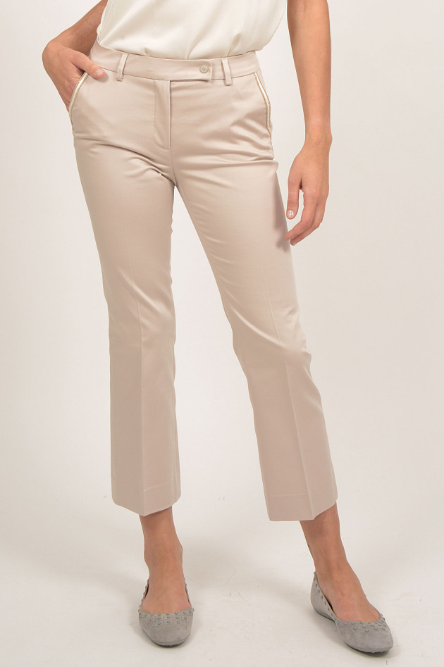 Via Masini 80 Hose mit Kick in Beige