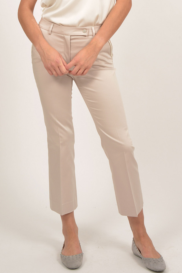 Via Masini 80 Hose mit Kick in Beige