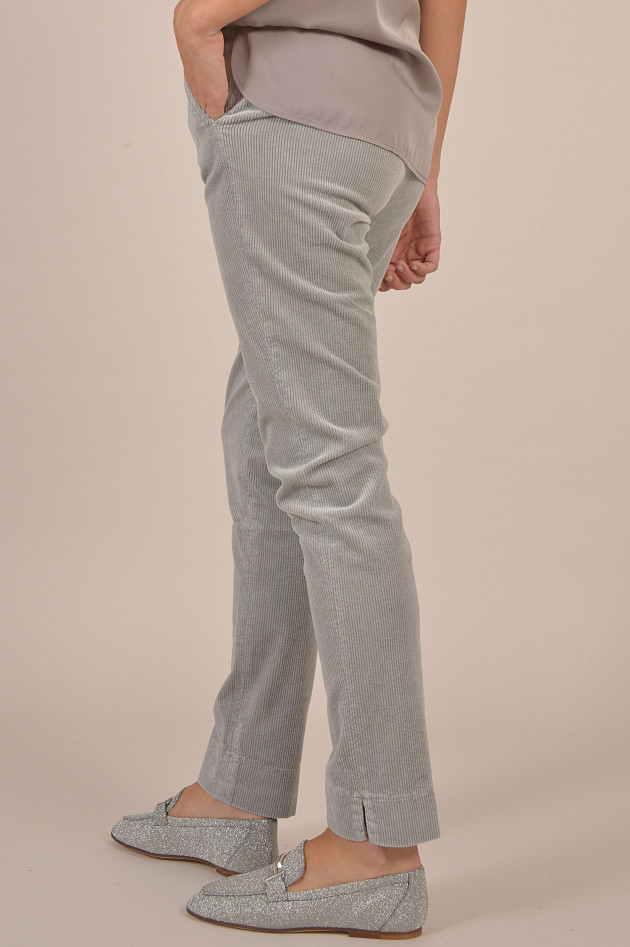 Via Masini 80 Cordhose in Grau