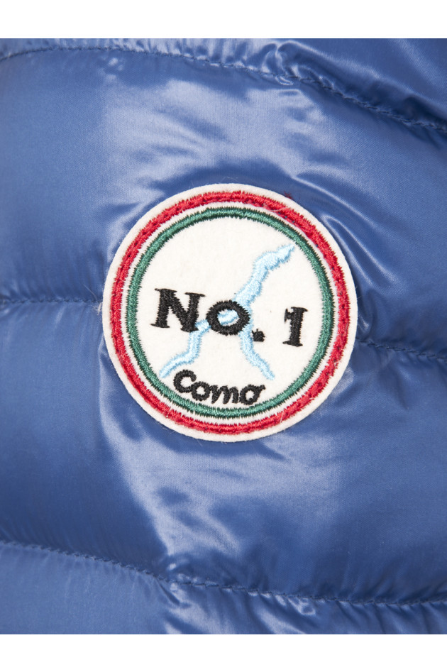 Como No. 1 Wendejacke aus Leichtdaunen in Royal/Pink