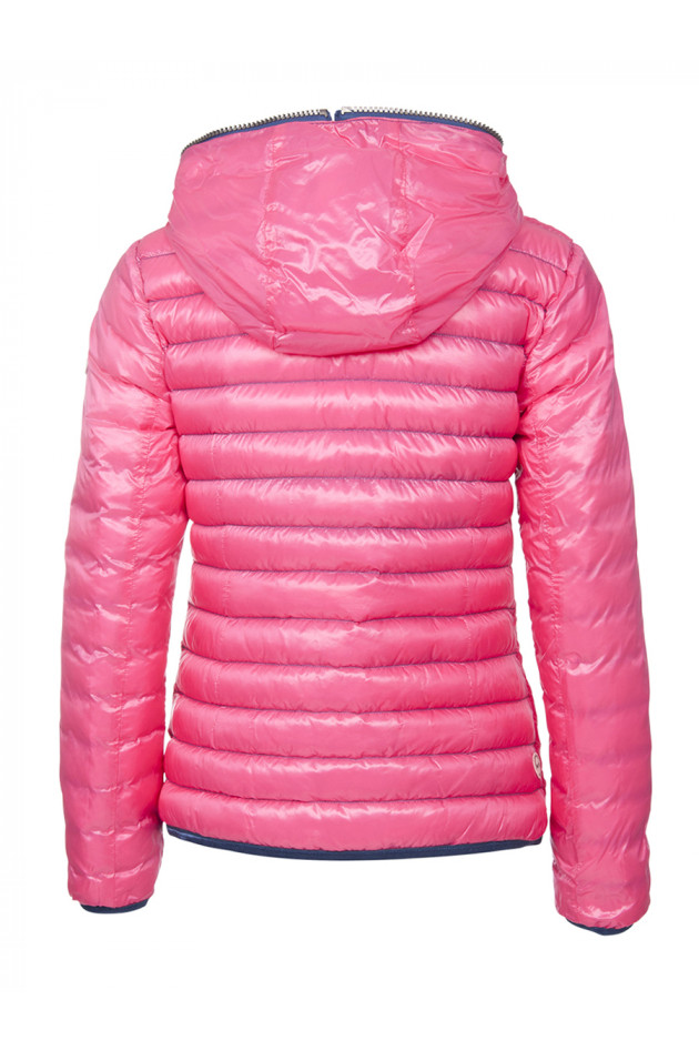 Como No. 1 Wendejacke aus Leichtdaunen in Royal/Pink