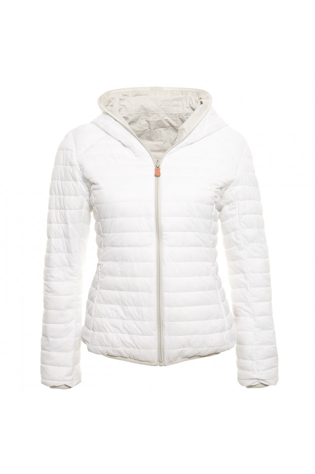 Save the duck Wendejacke in Sand/Weiß