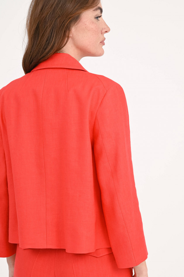 Windsor Cropped Jacket in Rot