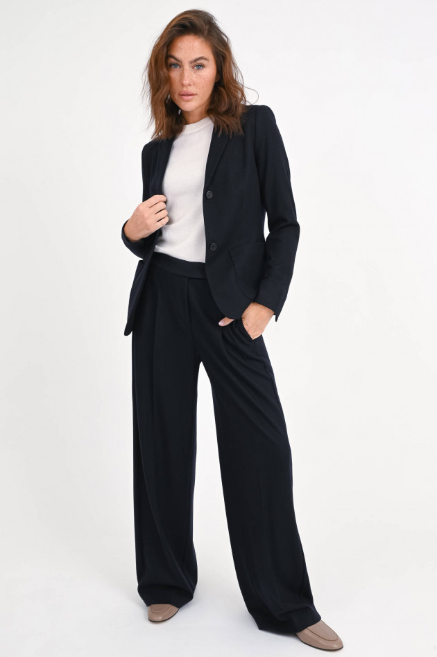 Windsor Blazer aus reiner Wolle in Navy