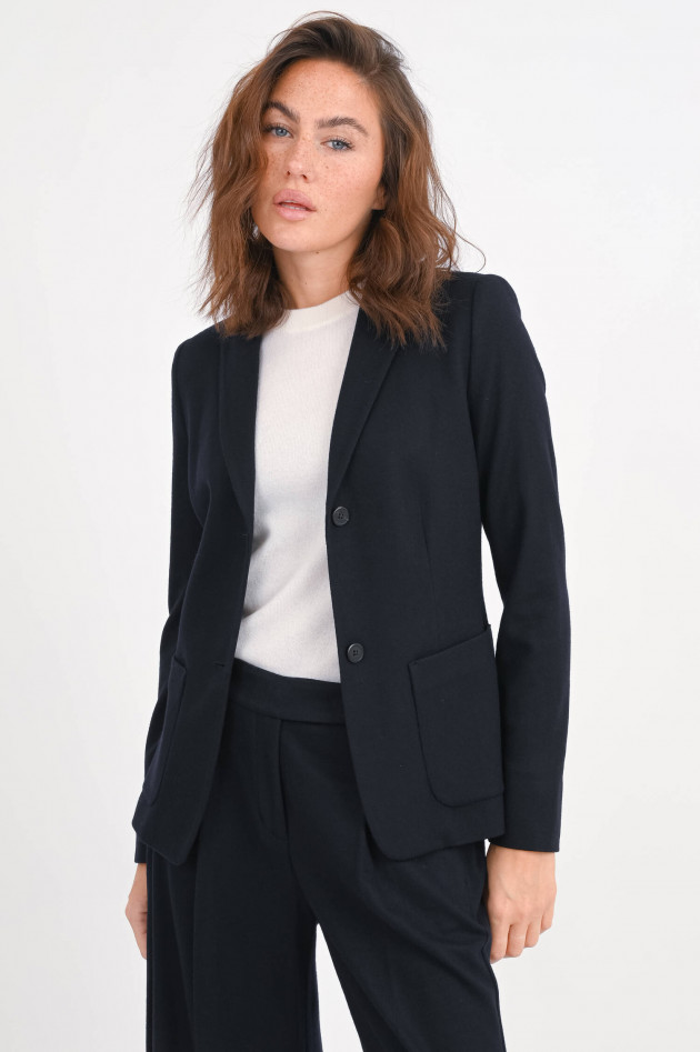 Windsor Blazer aus reiner Wolle in Navy