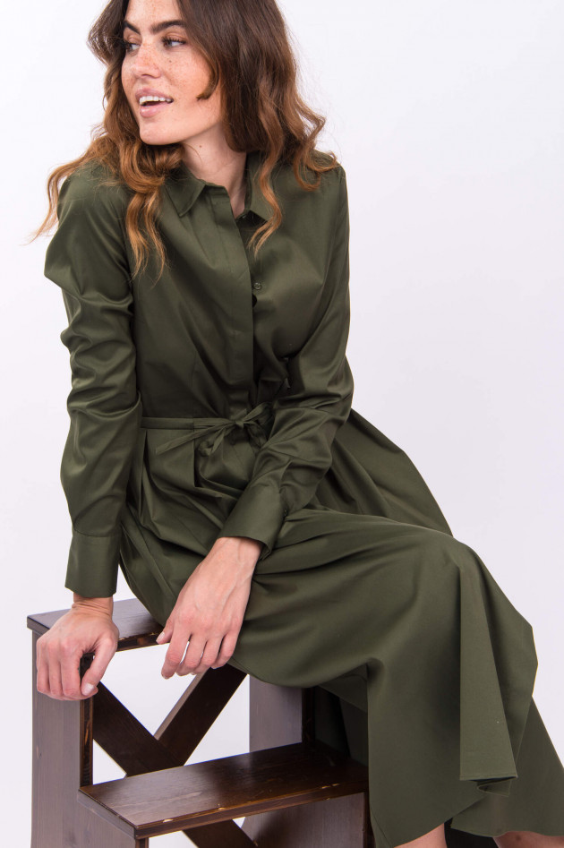 Windsor Midi-Blusenkleid in Oliv