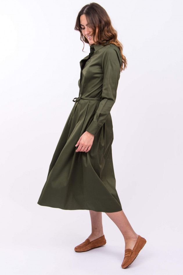 Windsor Midi-Blusenkleid in Oliv