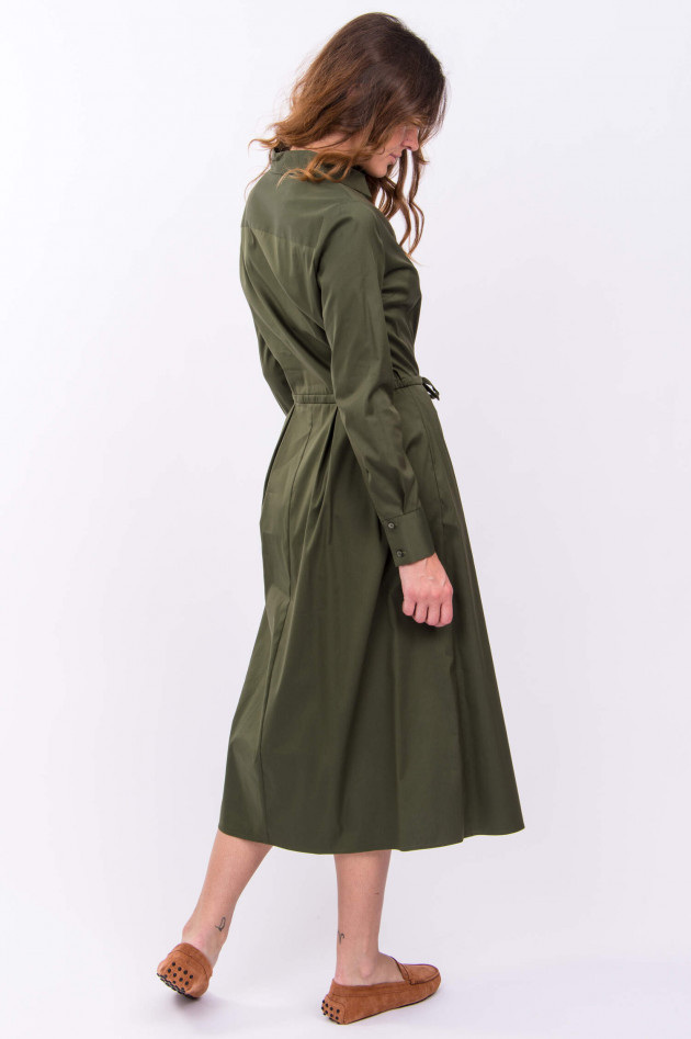 Windsor Midi-Blusenkleid in Oliv