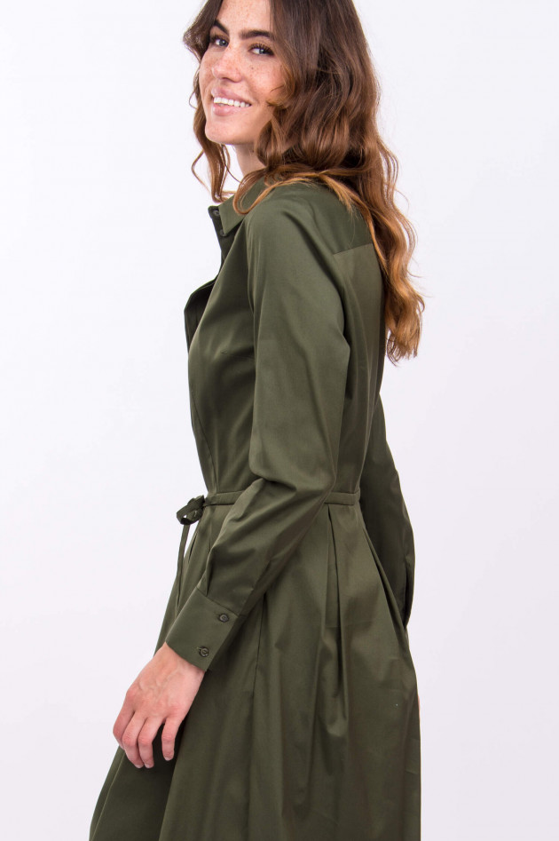 Windsor Midi-Blusenkleid in Oliv