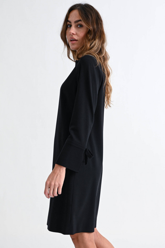 Windsor Kleid aus Woll-Mix in Schwarz