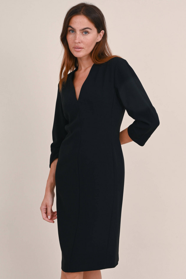 Windsor Kleid aus Crepe Qualität in Schwarz