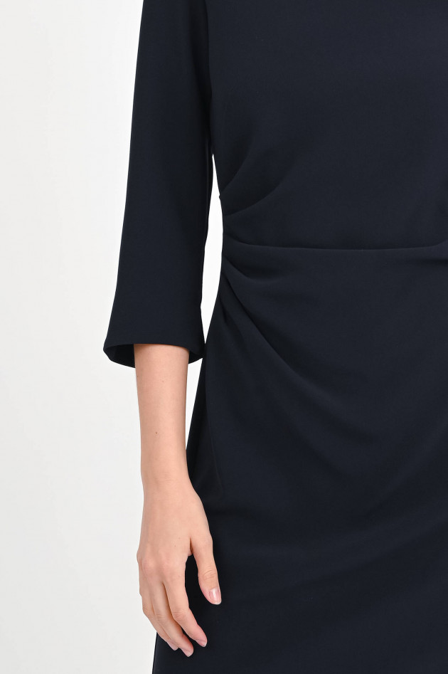 Windsor Kleid mit Raffungen in Navy