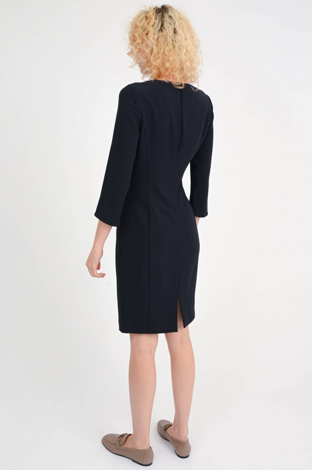 Windsor Kleid mit Raffungen in Navy