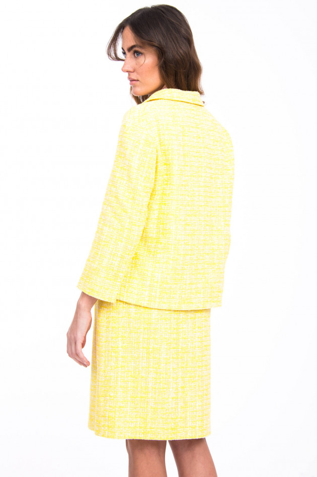 Windsor Tweed-Kostüm in Gelb