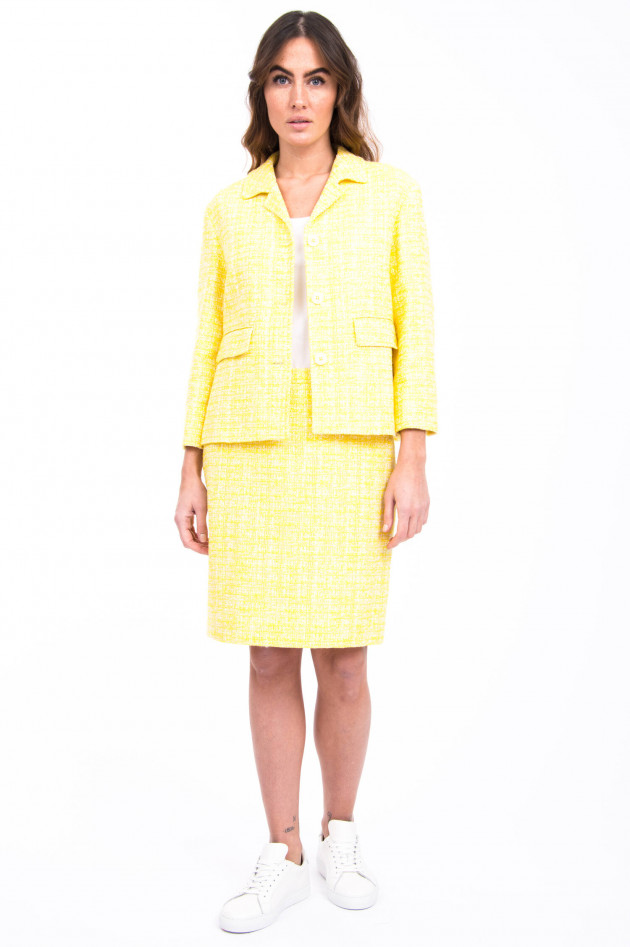 Windsor Tweed-Kostüm in Gelb
