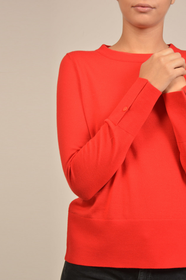 Windsor Pullover aus Wolle in Rot