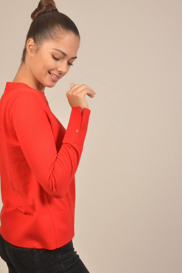 Windsor Pullover aus Wolle in Rot