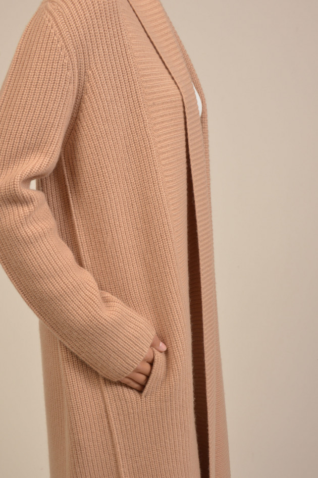 Windsor Strickjacke aus Cashmere in Camel