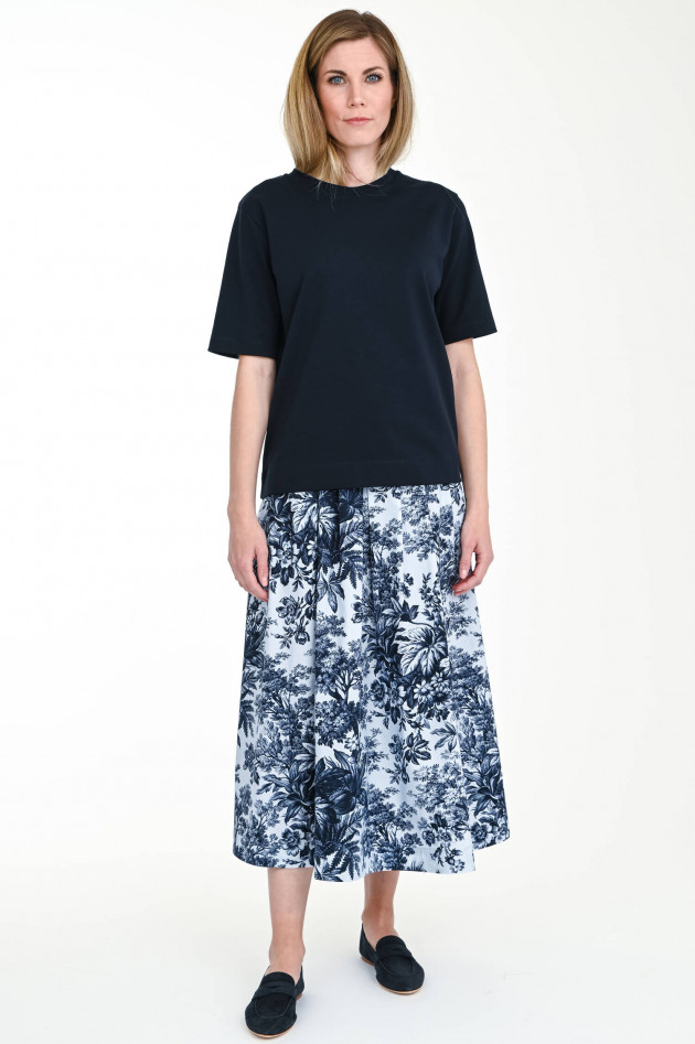 Windsor Oversized T-Shirt in Navy