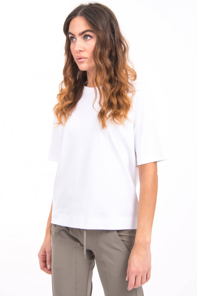Windsor T-Shirt aus Baumwolle in Weiß