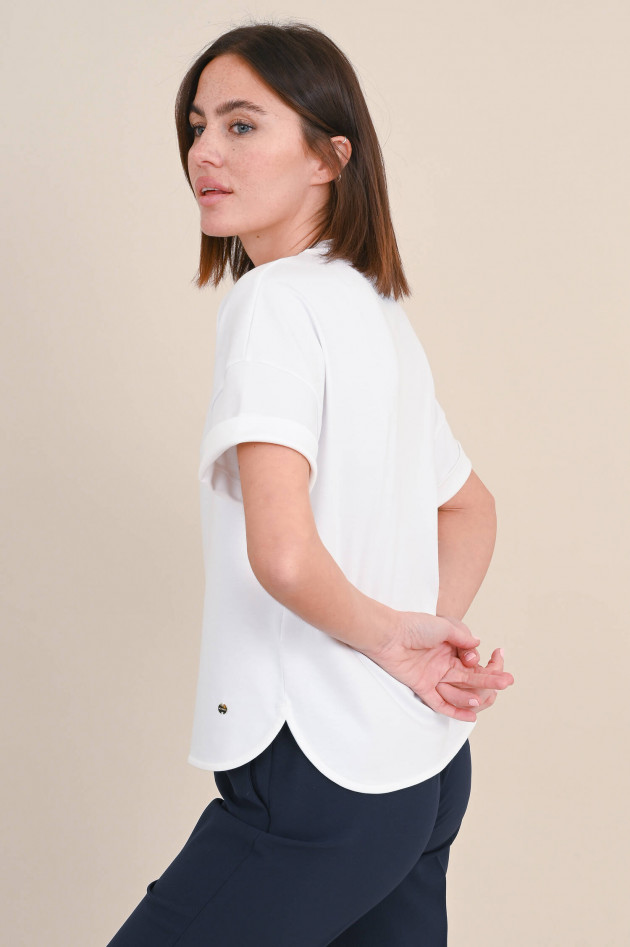 Windsor T-shirt aus Bio-Baumwolle in Weiß