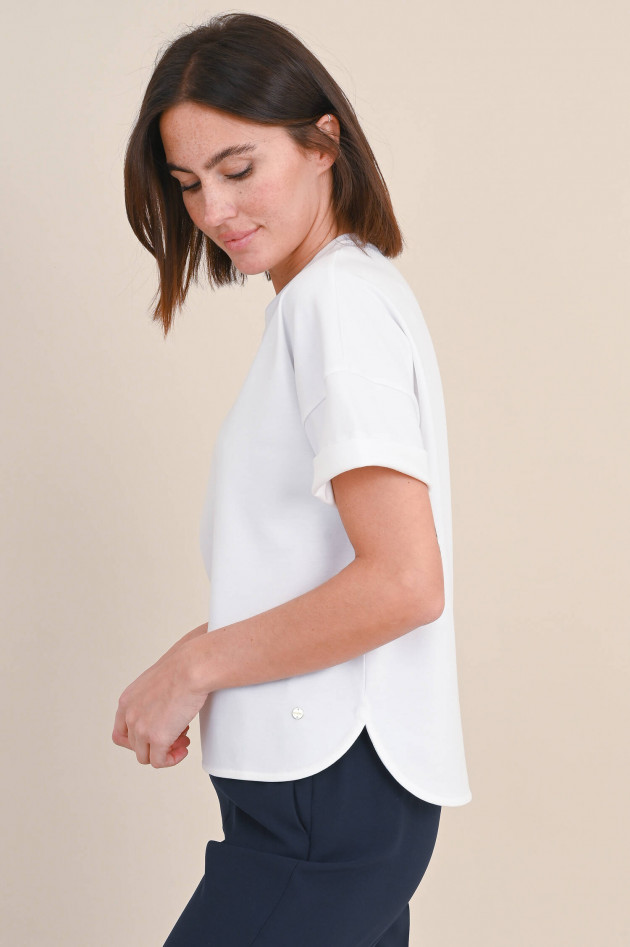 Windsor T-shirt aus Bio-Baumwolle in Weiß