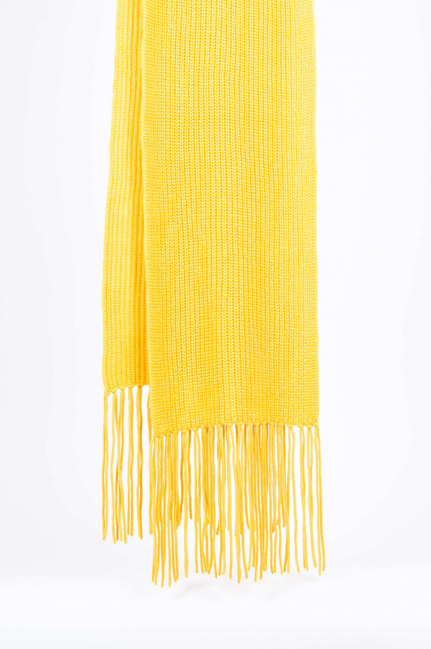 Windsor Schal aus Schurwolle in Gelb