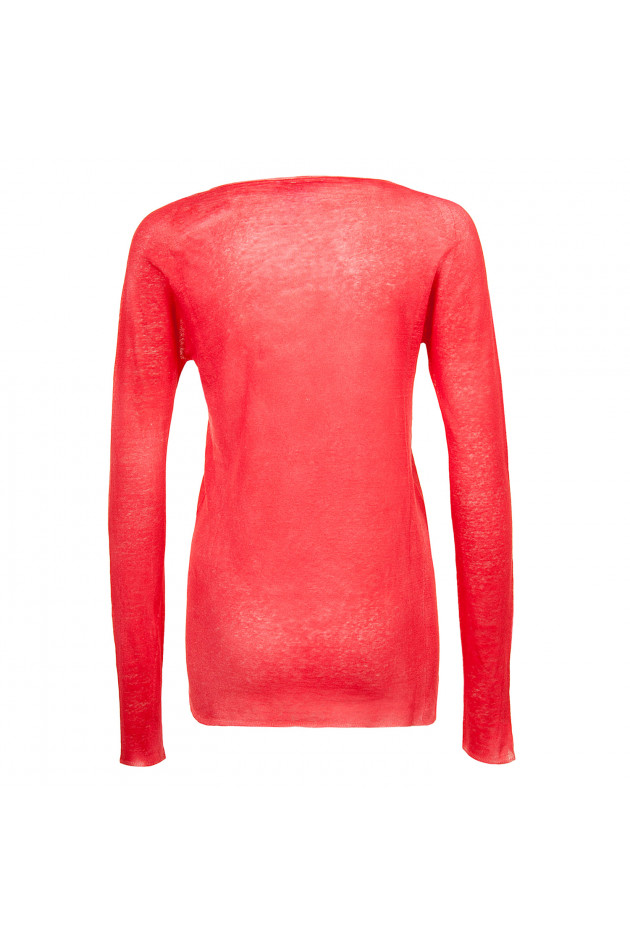 WLNS Leinenpullover in Rot