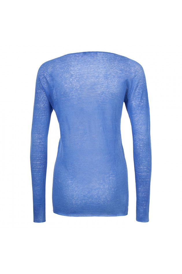 WLNS Leinenpullover in Blau