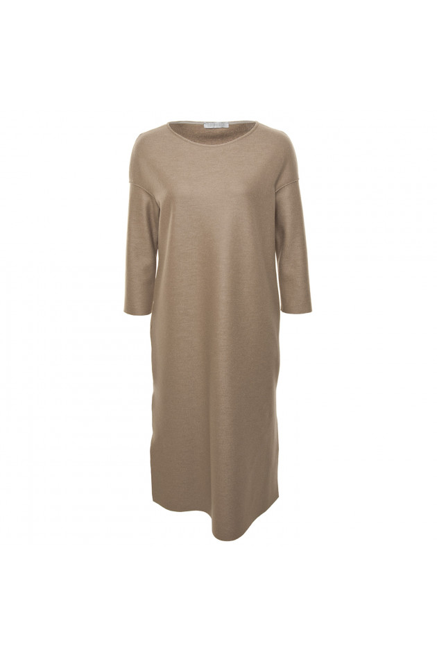 Harris Wharf London Wollkleid in Beige