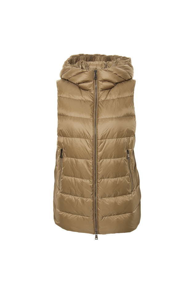 Moncler Wollmantel mit Daunenelement EUPHEMIA in Camel