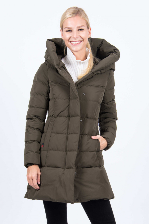 Woolrich Daunenmantel PUFFY PRESCOTT in Oliv