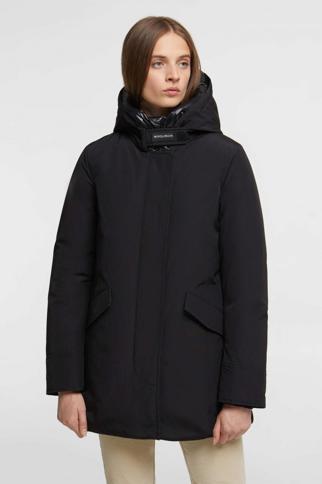 Woolrich Daunenparka in Schwarz