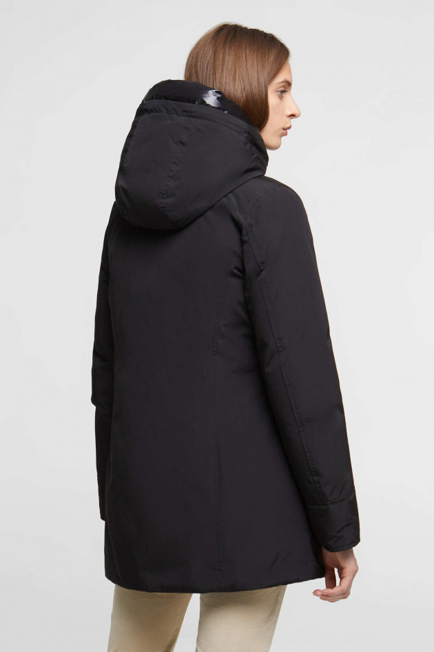 Woolrich Daunenparka in Schwarz