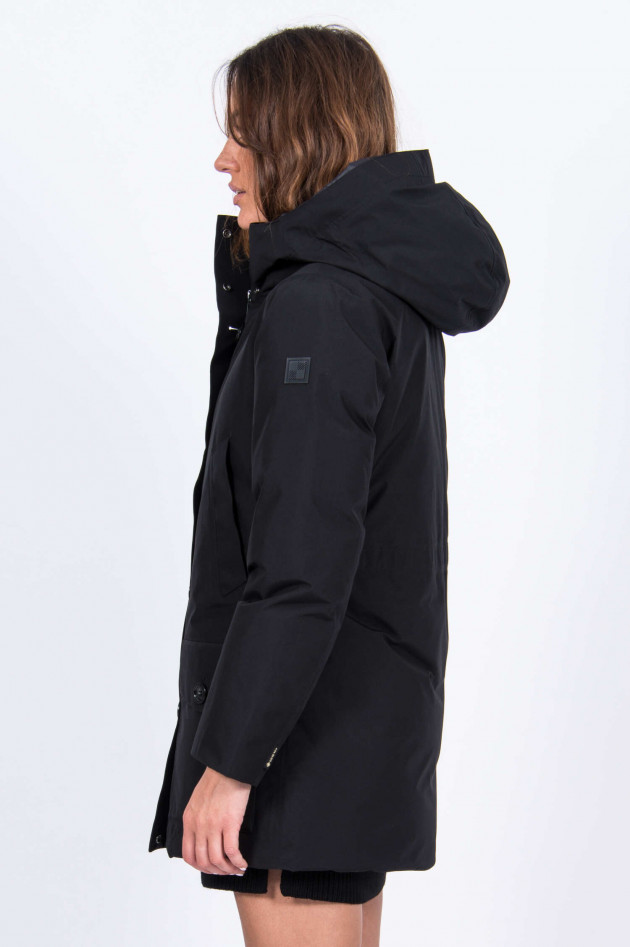 Woolrich Daunenparka in Schwarz