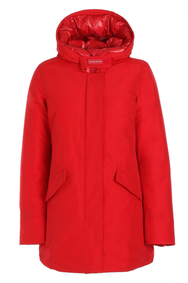 Woolrich Daunenparka in Rot