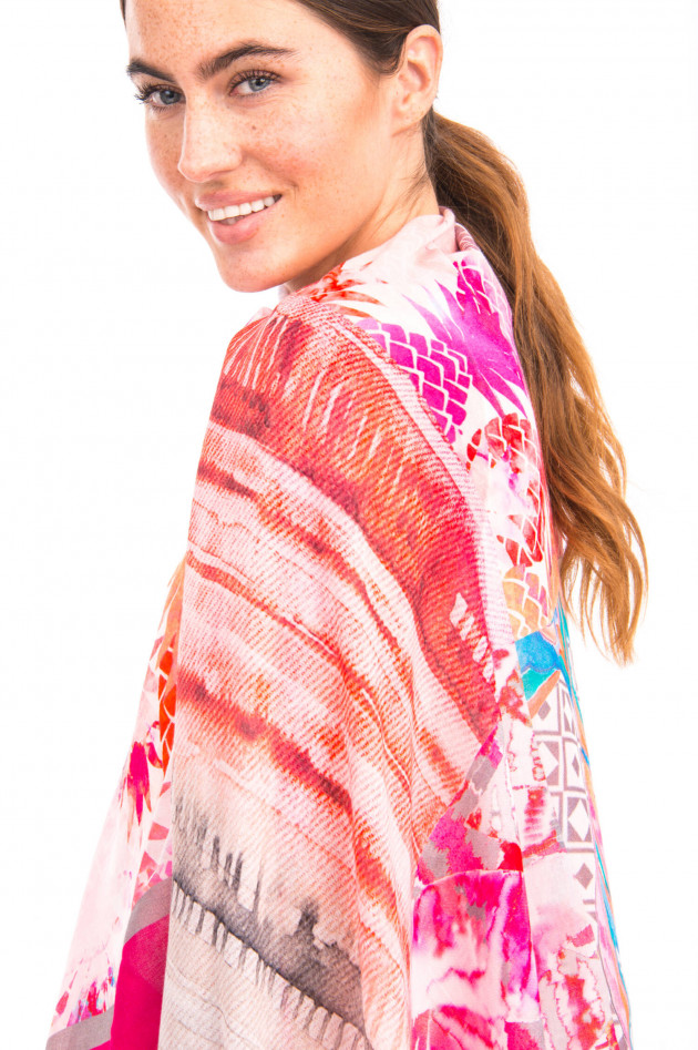 Yess Schal ISABAU in Fuchsia