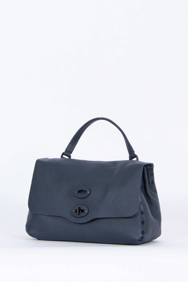 Zanellato Handtasche in Blaugrau