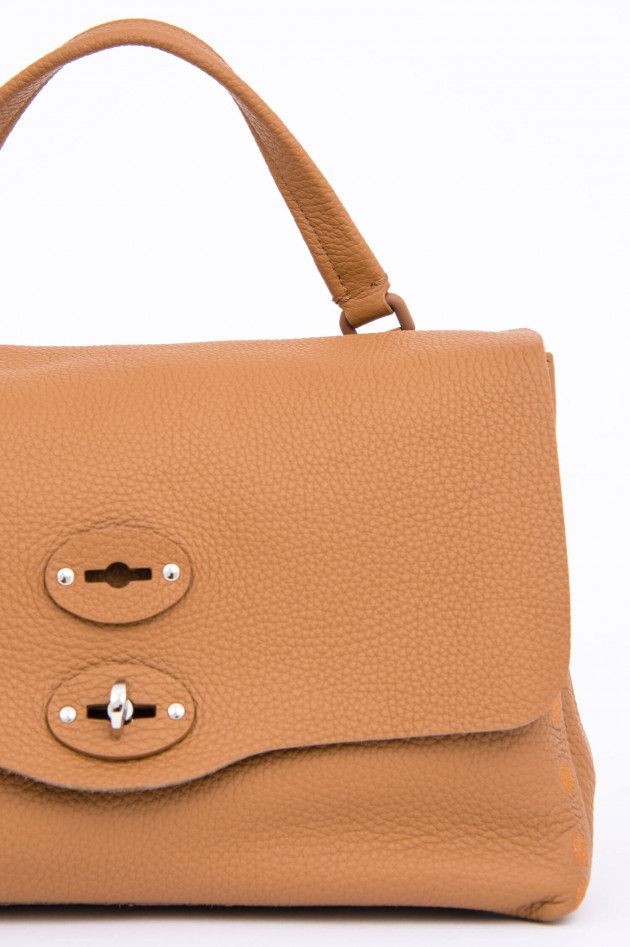 Zanellato Handtasche POSTINO SMALL in Cognac