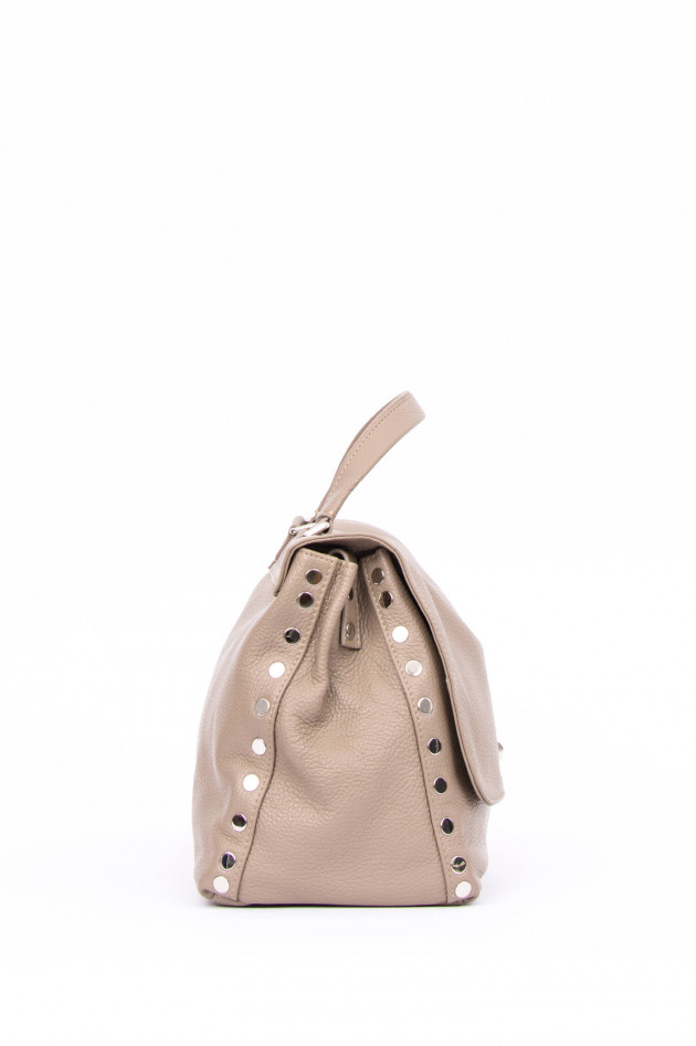 Zanellato Handtasche POSTINO MEDIUM in Taupe