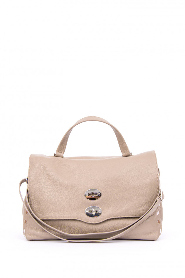 Zanellato Handtasche POSTINO MEDIUM in Taupe