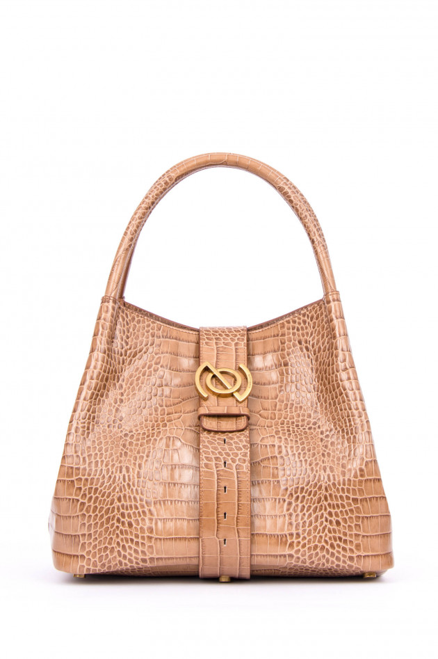 Zanellato Schultertasche ZOE MEDIUM in Beige