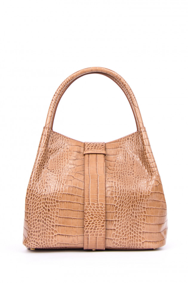 Zanellato Schultertasche ZOE MEDIUM in Beige