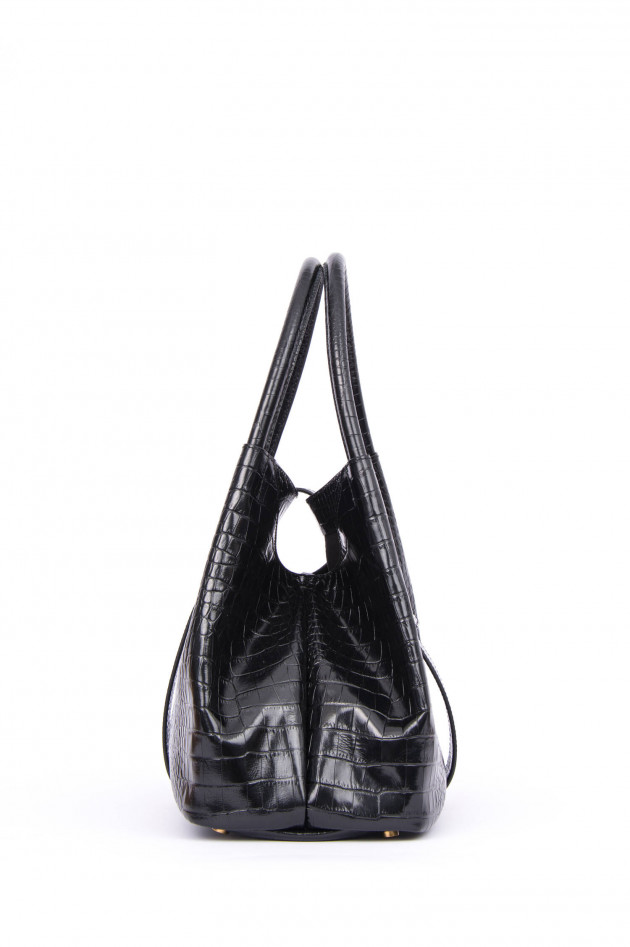 Zanellato Schultertasche ZOE MEDIUM in Schwarz