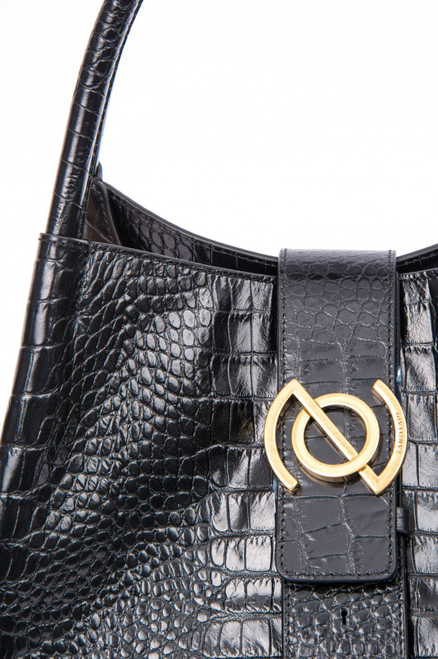 Zanellato Schultertasche ZOE MEDIUM in Schwarz