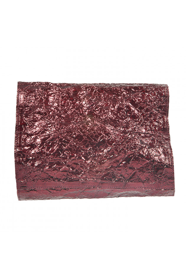 Zilla Clutch STEEL SQUARE in Bordeaux