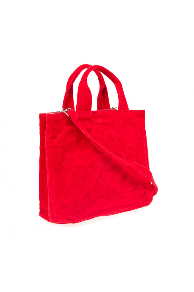 Zilla Tasche VELVET SMALL TOTE in Rot