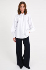 Oversize-Bluse MARBUT in Weiß